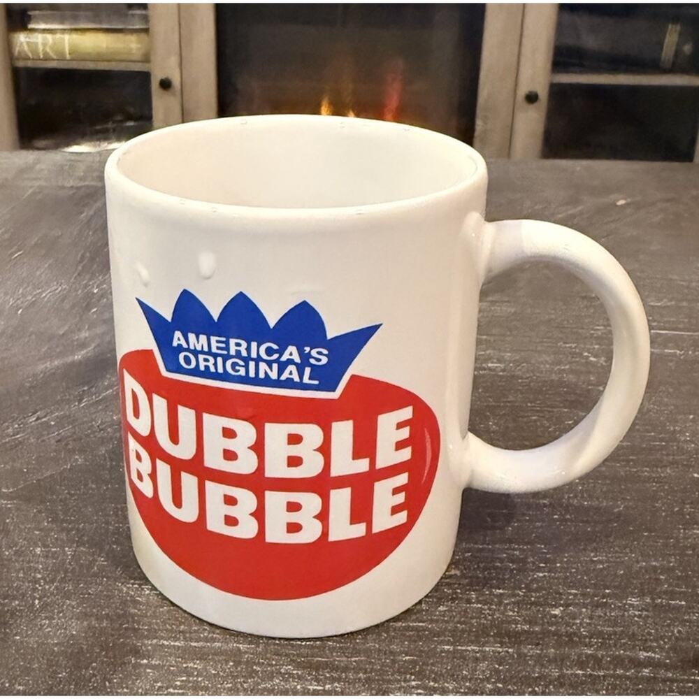 Dubble Bubble Mug America’s Original Vintage Style Ceramic Coffee Cup